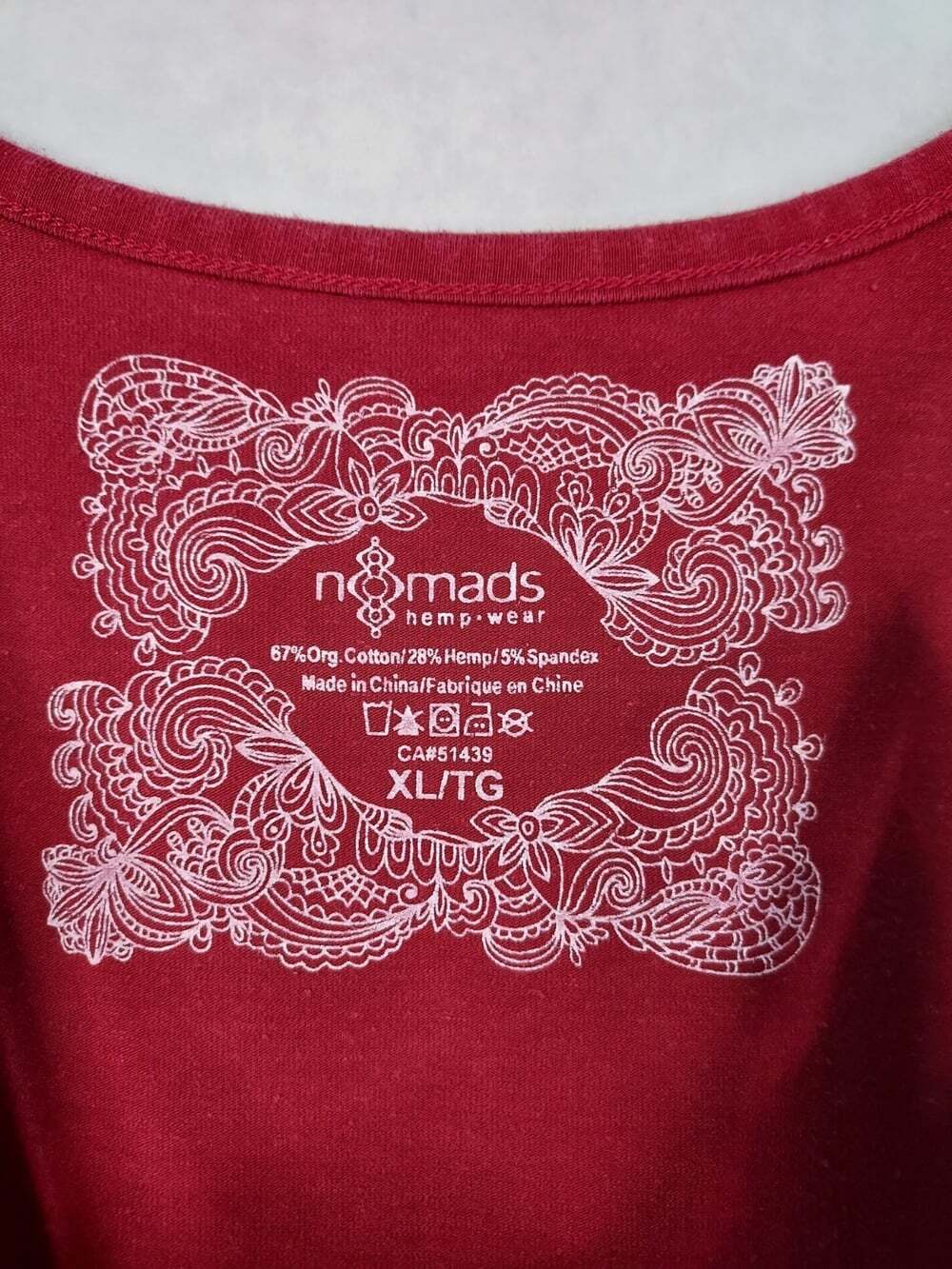 Nomads Hemp Wear Paloma Mini Dress XL Organic Cotton Mandella Y2K Festival Boho - Picture 14 of 16